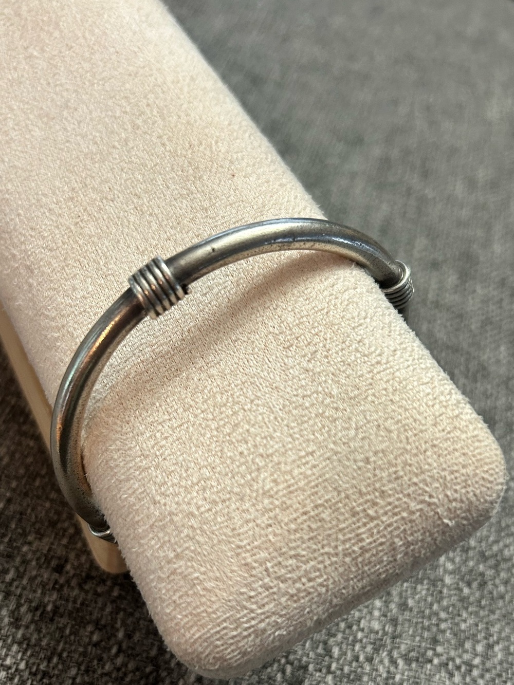 Sterling Silver Bangle Bracelet  925 Marked